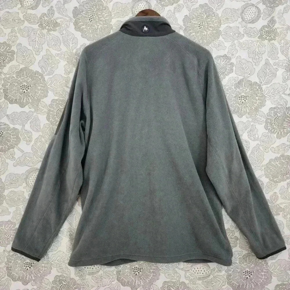Marmot Mens Polartec Full-Zip‎ Fleece Jacket Gray L - Picture 2 of 11